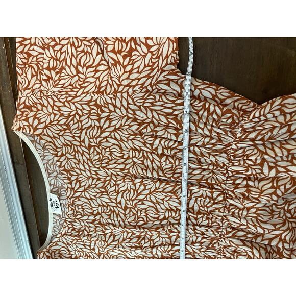 Made with Love Modest Maxi Midi Dress Size M Long Flowy Floral Boho Cottage Core - Picture 10 of 11